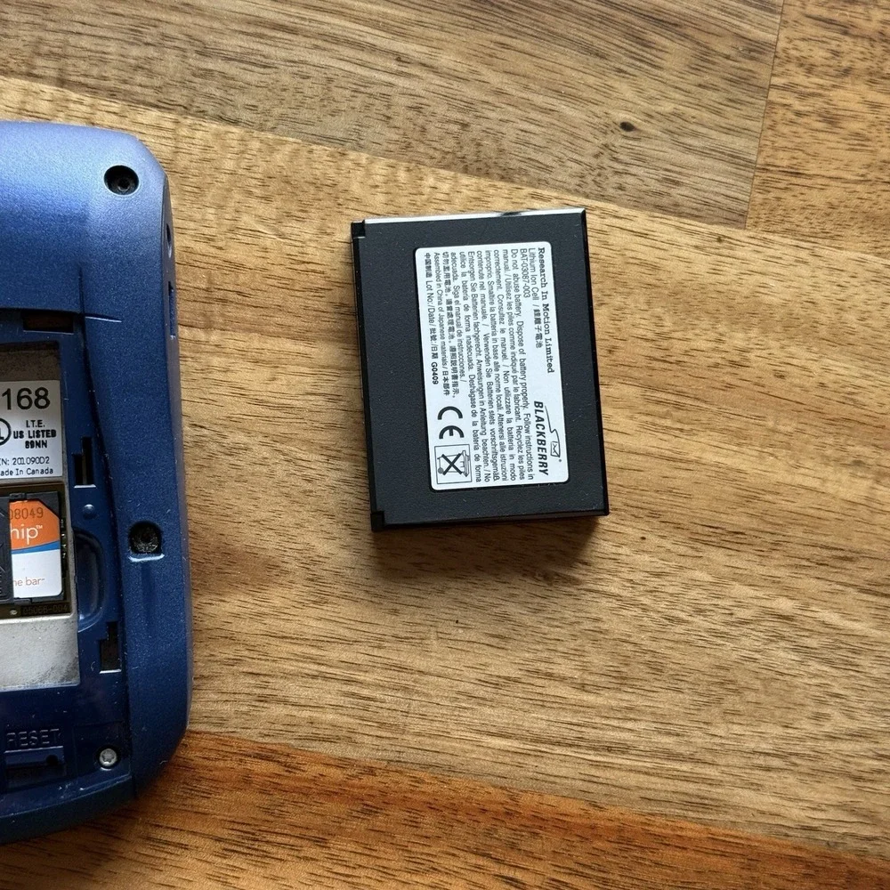 BlackBerry 7280 - Blue  (Cingular) Smartphone WORKING TURNS ON